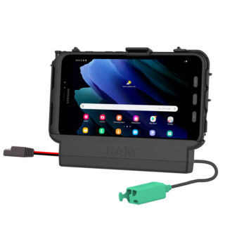 RAM Power più Dual USB Dock per Tab Active5 e 3 con Speaker Box Ram Mounts RAM-HOL-SAM61PD2U