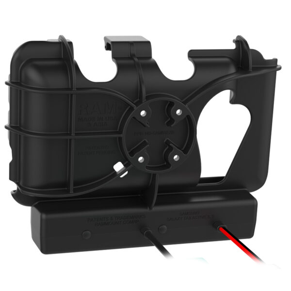 RAM Power più Dual USB Dock per Tab Active5 e 3 con Speaker Box Ram Mounts RAM-HOL-SAM61PD2U - immagine 3