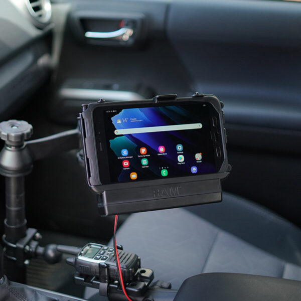 RAM Power più Dual USB Dock per Tab Active5 e 3 con Speaker Box Ram Mounts RAM-HOL-SAM61PD2U - immagine 5