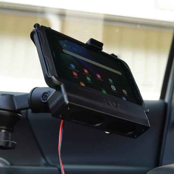 RAM Power più Dual USB Dock per Tab Active5 e 3 con Speaker Box Ram Mounts RAM-HOL-SAM61PD2U - immagine 6