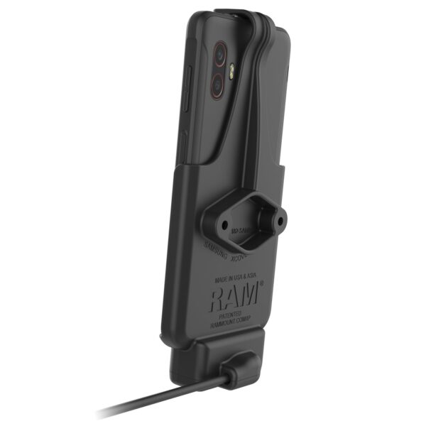 Docking Holder Ram Mounts RAM-HOL-SAM84PU per Samsung XCover6 Pro SENZA Smart Case con cavo alimentazione - immagine 4