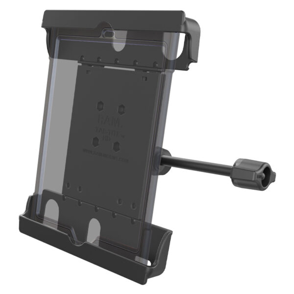 RAM Tab-Tite Holder per Tablet da 9"-10,5" con Custodie e Braccio lunga Ram Mounts RAM-HOL-TAB20-B-201-A-ALA1-KRU