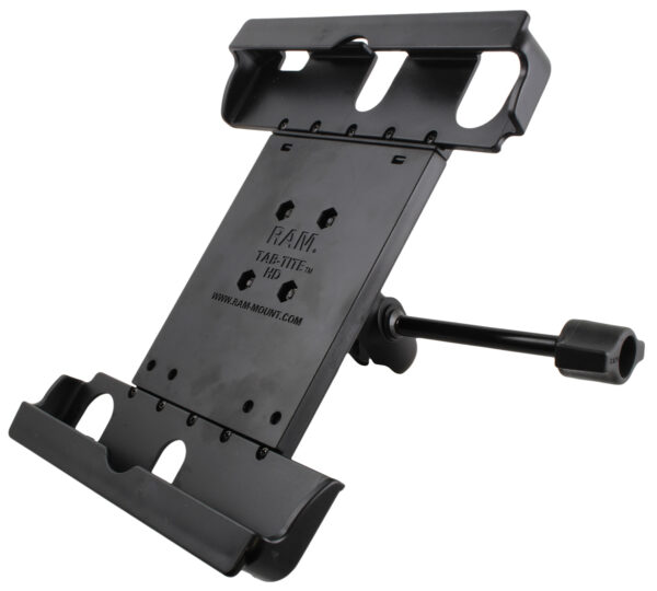 RAM Tab-Tite Holder per Tablet da 9"-10,5" con Custodie e Braccio lunga Ram Mounts RAM-HOL-TAB20-B-201-A-ALA1-KRU - immagine 2