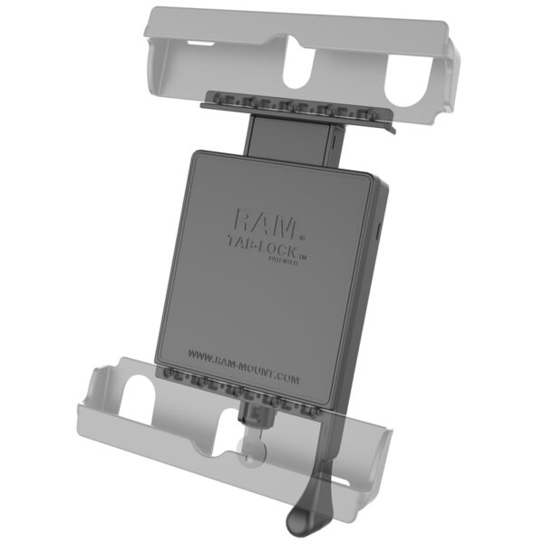 Piastra base con slitta posteriore RAM Mounts Tab-Lock RAM-HOL-TABLBU per coppette - immagine 2