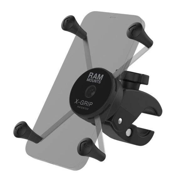 RAM X-Grip Supporto per telefono di grandi dimensioni con Tough-Claw piccolo a basso profilo Ram Mounts RAM-HOL-UN10-400-2U