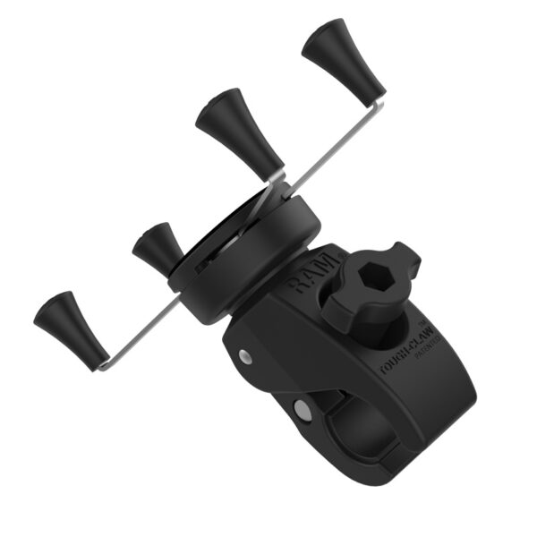 RAM X-Grip Supporto per telefono di grandi dimensioni con Tough-Claw piccolo a basso profilo Ram Mounts RAM-HOL-UN10-400-2U - immagine 3