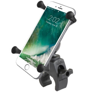 RAM® X-Grip® Large Phone Mount with Low Profile RAM® Tough-Claw™ Base Ram Mounts RAM-HOL-UN10-400