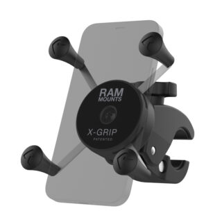 RAM X-Grip Supporto per telefono con piccolo Tough-Claw a basso profilo Ram Mounts RAM-HOL-UN7-400-2U