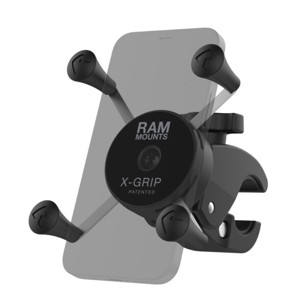 RAM X-Grip Supporto per telefono con piccolo Tough-Claw a basso profilo Ram Mounts RAM-HOL-UN7-400-2U
