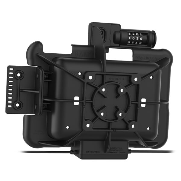 GDS Combo Locking Power più Data & DB9 Dock per Zebra ET5x 8.3" & 8.4" Ram Mounts RAM-HOL-ZE10PDCL-DB9U - immagine 4