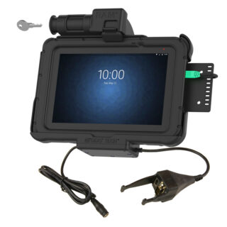 Chiave GDS Locking Power più Data & DB9 Dock per Zebra ET5x 8.3" e 8.4" Ram Mounts RAM-HOL-ZE10PDKL-DB9U