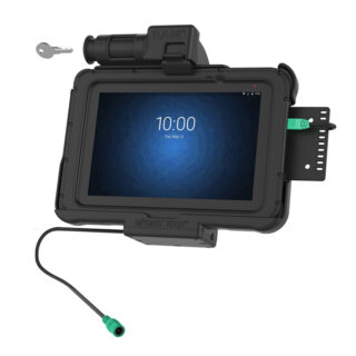 Dock alimentato con chiusura a chiave GDS per Zebra ET5x 8.3" e 8.4" serie Ram Mounts RAM-HOL-ZE10PKLU