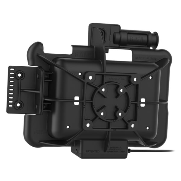 Dock alimentato con chiusura a chiave GDS per Zebra ET5x 8.3" e 8.4" serie Ram Mounts RAM-HOL-ZE10PKLU - immagine 4