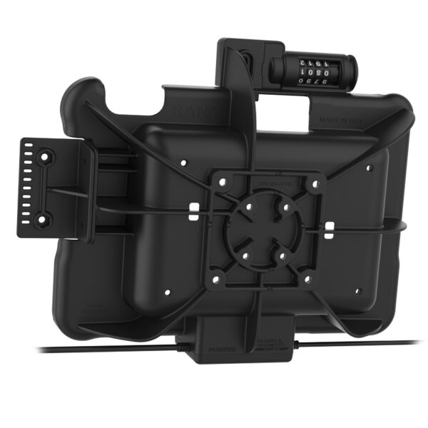 GDS Combo Locking Power più Data & DB9 Dock per Zebra ET5x 10.1" Series Ram Mounts RAM-HOL-ZE11PDCL-DB9U - immagine 4