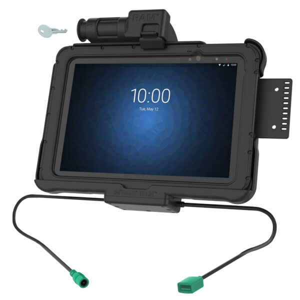 Blocco Chiave GDS Potenza più Dock Dati per Zebra ET5x 10.1" Serie Ram Mounts RAM-HOL-ZE11PDKLU