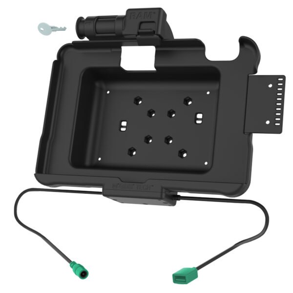 Blocco Chiave GDS Potenza più Dock Dati per Zebra ET5x 10.1" Serie Ram Mounts RAM-HOL-ZE11PDKLU - immagine 2