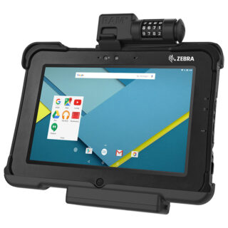 GDS Combo Locking Form-FitHolder per Zebra XSLATE L10 Ram Mounts RAM-HOL-ZE15CLU