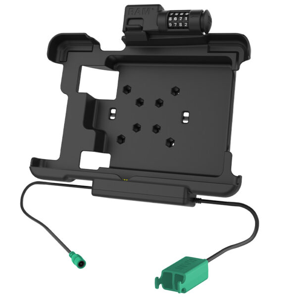 GDS Combo Locking Power più Doppio Dock USB per Zebra XSLATE L10 Ram Mounts RAM-HOL-ZE15PD2CLU - immagine 2