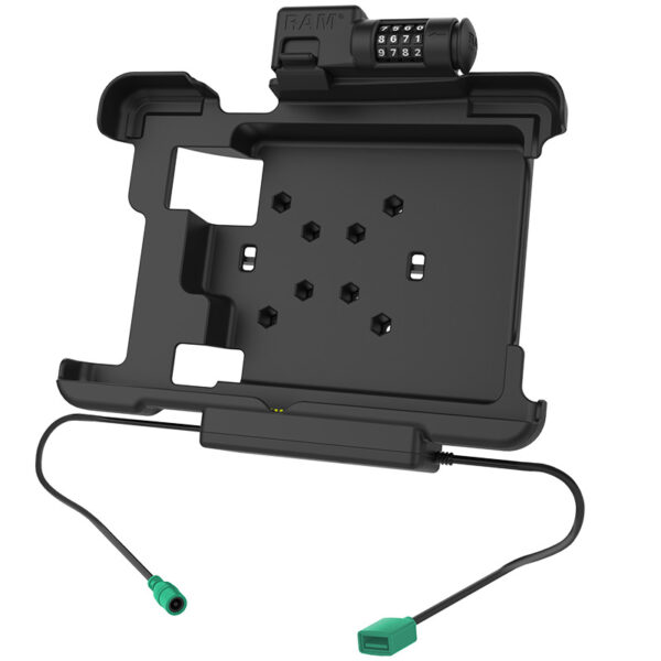 GDS Combo Blocco Alimentazione più Data Dock per Zebra XSLATE L10 Ram Mounts RAM-HOL-ZE15PDCLU - immagine 2