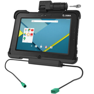 Chiave GDS Blocco Alimentazione più Dock Dati per Zebra XSLATE L10 Ram Mounts RAM-HOL-ZE15PDKLU