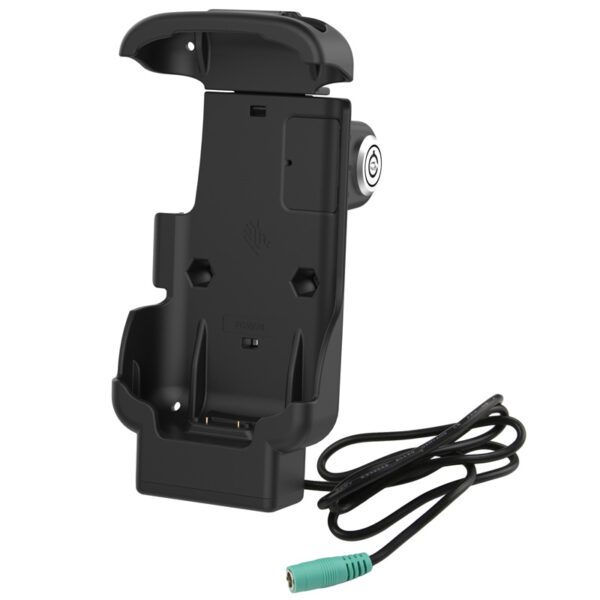 RAM Dock con chiusura a chiave Form-FitPowered per Zebra TC73 e TC78 Ram Mounts RAM-HOL-ZE17L-1U - immagine 2