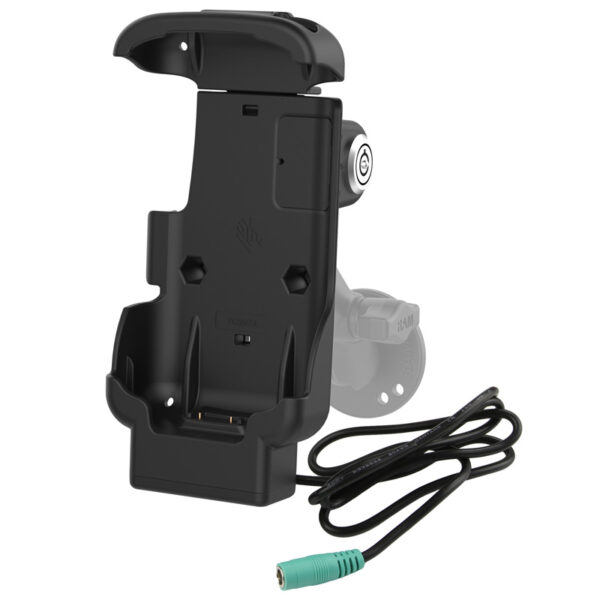 RAM Dock con chiusura a chiave Form-FitPowered per Zebra TC73 e TC78 Ram Mounts RAM-HOL-ZE17L-1U - immagine 6