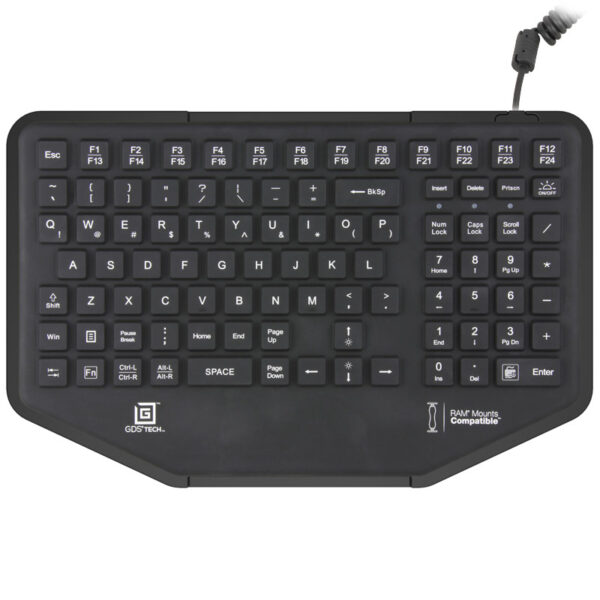Tastiera GDS con tastierino numerico a 10 tasti Ram Mounts RAM-KB4-USB - immagine 2