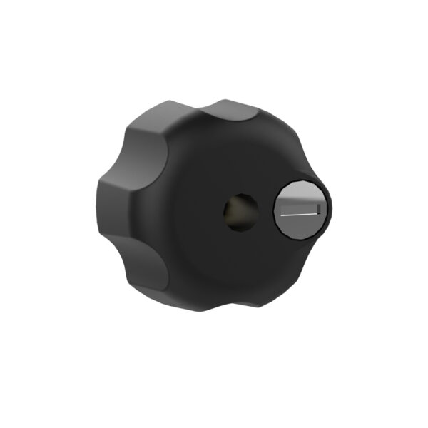 RAM Manopola Serratura Chiave con Inserto in Acciaio per Bracci a presa tipo B Ram Mounts RAM-KNOB3LSU - immagine 2