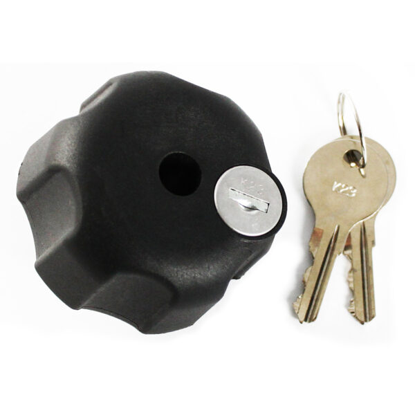 RAM Manopola Serratura a Chiave con Inserto in Acciaio per Bracci Oscillanti Ram Mounts RAM-KNOB6LSU - immagine 2