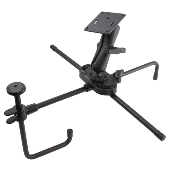 RAM Seat-Mate con doppio supporto a sfera e piastra VESA 75x75mm Ram Mounts RAM-SM1-101-2461