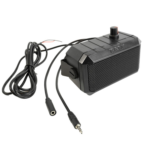 GDS Audio Altoparlante Amplificato con Funzione PTT Breakout Ram Mounts RAM-SPEAK-A02