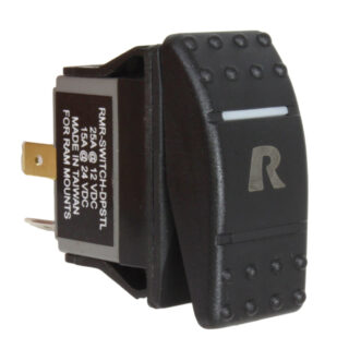 RAM DPST Interruttore a bilanciere con luce Ram Mounts RAM-SWITCH-DPSTL