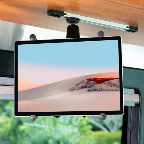 Binario Ram Mounts RAM-TRACK-EXA-9U in alluminio per Tough-Track Lunghezza 9 pollici 22,86cm - immagine 7