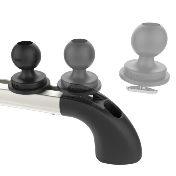 4" RAM® Hand-Track™ with 10" Overall Length Ram Mounts RAM-TRACK-H4 - immagine 4