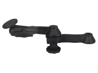 RAM 12" Doppio Forcellone Lungo con Piastra Tonda Ram Mounts RAM-VB-109-1U
