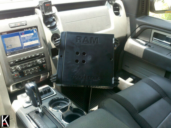 RAM Supporto per laptop con asta di regolazione per Ford F-150 '04-14 più altro Ram Mounts RAM-VB-109A-SW1 - immagine 7