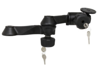 RAM 12" Doppio Forcellone di Bloccaggio con Piastra Tonda Ram Mounts RAM-VB-110-1LU