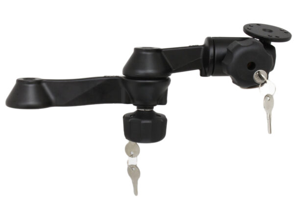 RAM 12" Doppio Forcellone di Bloccaggio con Piastra Tonda Ram Mounts RAM-VB-110-1LU