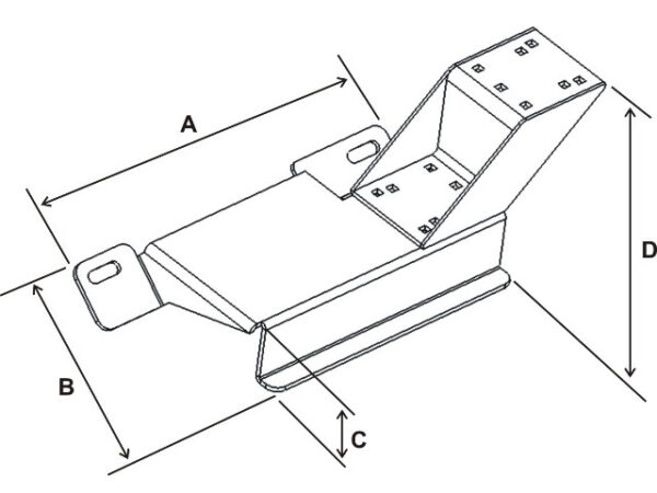RAM No-Drill Base veicolo per Ford F-150 '97-03 più Più Ram Mounts RAM-VB-110 - immagine 2