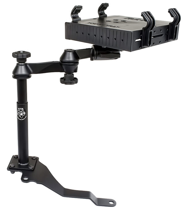 RAM Supporto per laptop No-Drill per Jeep Wrangler '07-17 Ram Mounts RAM-VB-170-SW1 - immagine 2