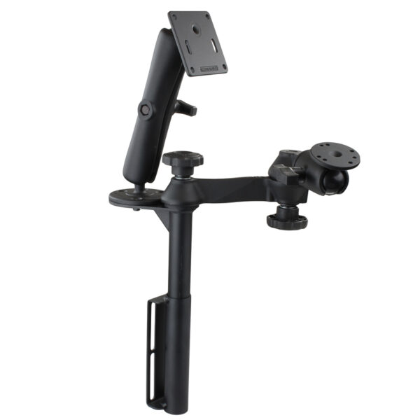 RAM Vertical Drill-Down Mount con Bracci Oscillanti e Doppia Sfera Ram Mounts RAM-VB-181-WEST1