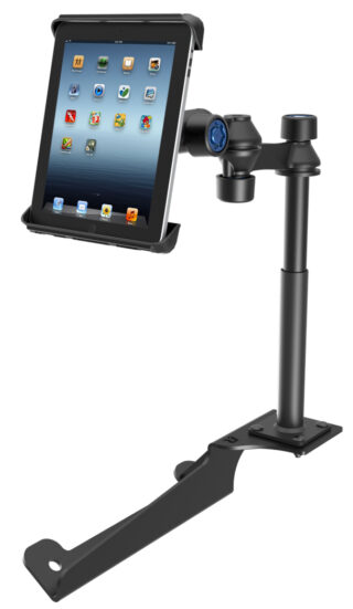 RAM Supporto di bloccaggio per iPad 1-4 per Ford F-250 - F750 '99-16 più Altro Ram Mounts RAM-VB-185-TABL3-SK