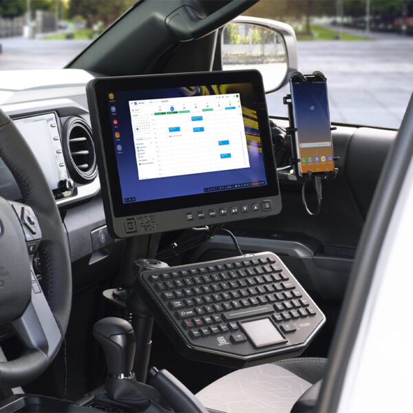 GDS Ecosystem Vehicle Bundle con supporto per monitor, tastiera e telefono Ram Mounts RAM-VB-196-GDS-ECO1 - immagine 4