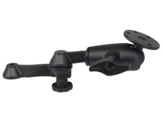 RAM 12" Doppio Forcellone di Bloccaggio con Piastra Tonda Grande Ram Mounts RAM-VB-D-110-1U