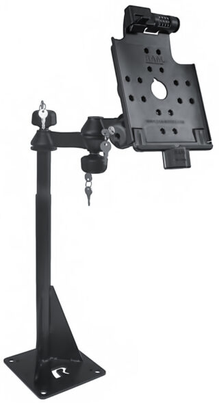 RAM® Universal Drill-Down Locking Vehicle Mount for Apple iPad 2 Ram Mounts RAM-VBD-122-GWA1-AP8D2L