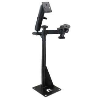 RAM Supporto universale Drill-Down con bracci oscillanti e supporti a doppia sfera Ram Mounts RAM-VBD-122-WEST1
