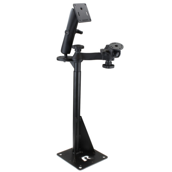 RAM Supporto universale Drill-Down con bracci oscillanti e supporti a doppia sfera Ram Mounts RAM-VBD-122-WEST1