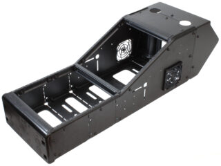 RAM Tough-Box Console Angolata con Carenatura Ford Crown Vic - Senza Poli Ram Mounts RAM-VCA-102NP