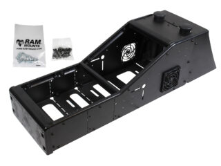 RAM Tough-Box Console Angolata con Cupolino Ford Police Interceptor Ram Mounts RAM-VCA-113