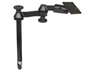 Asta superiore RAM 12" con doppi bracci oscillanti e piastra VESA Ram Mounts RAM-VP-SW1-12-2461